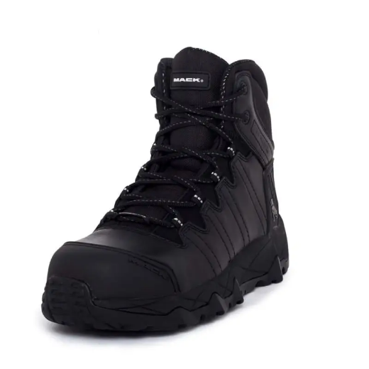 Picture of Mack, Force, Boots Zip Side Safety Boot - Black size 9.5